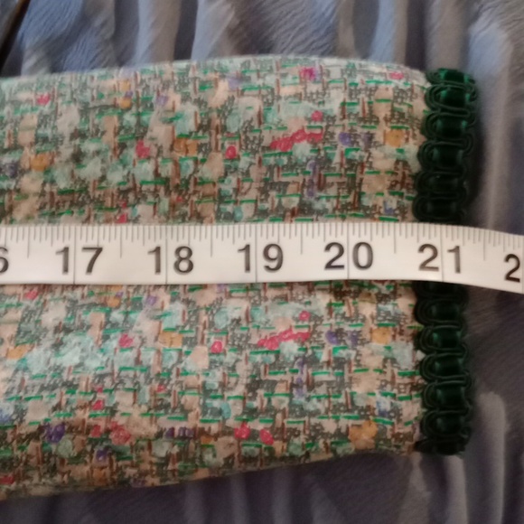 Vintage silk jacket gold buttons Ann Crimmins for Umi collection jacket size 10 - Picture 10 of 11